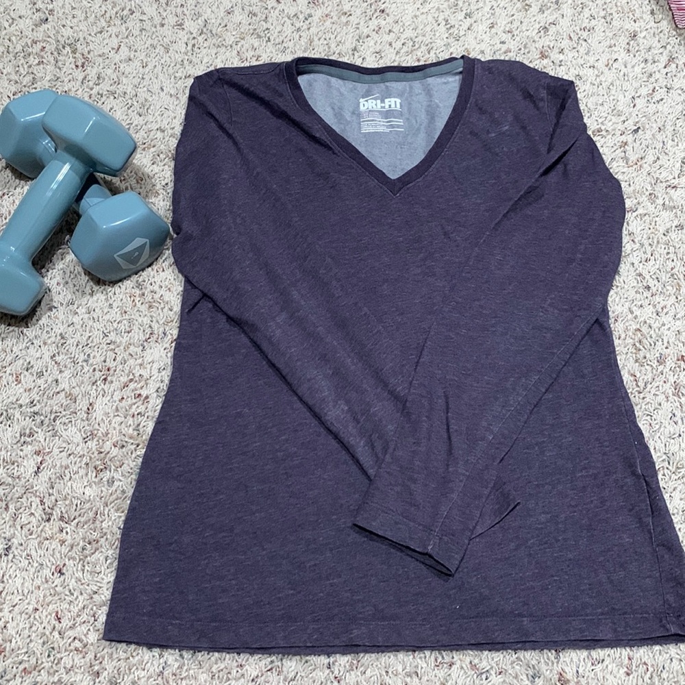 Nike dri fit long sleeve tee